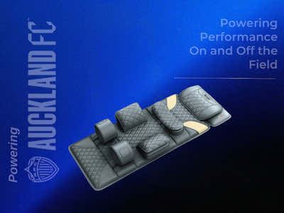 Novello Full Body Massage Mat with Air Press Calf Band - Dark Grey
