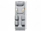 Novello Full Body Massage Mat with Air Press - Light Grey