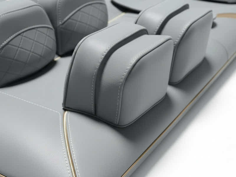 Novello Full Body Massage Mat with Air Press - Light Grey