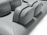 Novello Full Body Massage Mat with Air Press - Light Grey