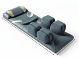 Novello Full Body Massage Mat with Air Press - Dark Grey