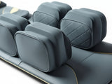 Novello Full Body Massage Mat with Air Press - Dark Grey