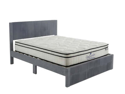 Rae Bed Frame With Drawer & Boucle22 Mattress - King