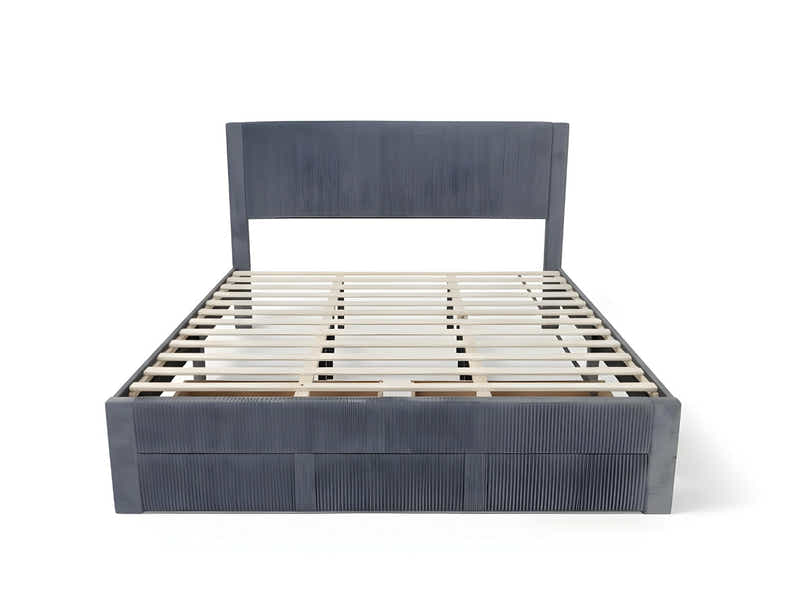 Rae Bed Frame With Drawer - King