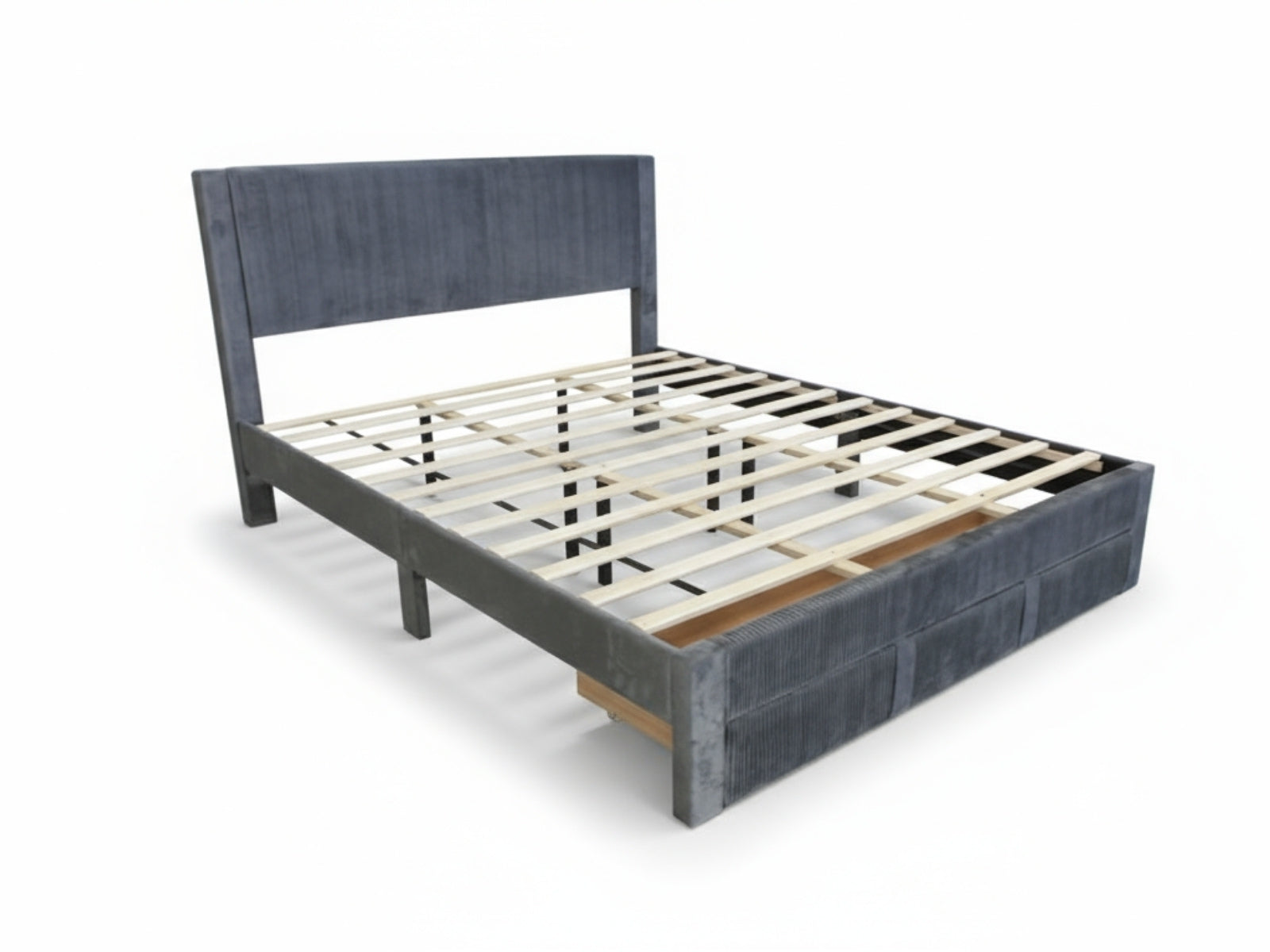 Rae Bed Frame With Drawer & Xclusive X20 Mattress - King