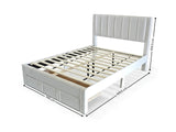 Manolo Bed Frame With Drawer - Double