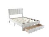 Manolo Bed Frame With Drawer - Double