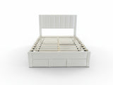 Manolo Bed Frame With Drawer - Double