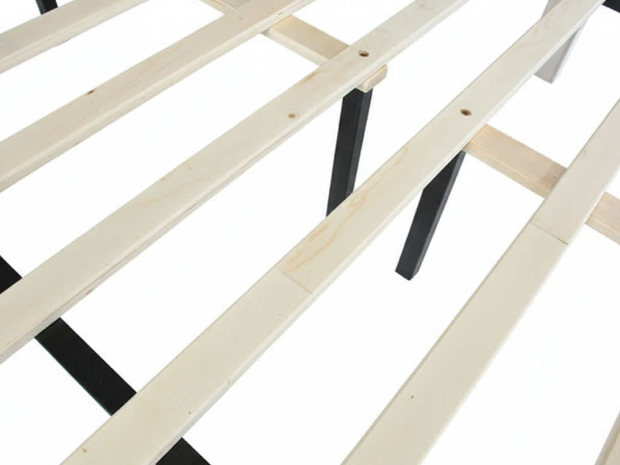 Manolo Bed Frame With Drawer - Double