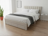 Manolo Bed Frame With Drawer - Queen