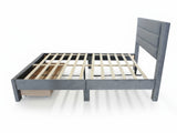 Heloise Bed Frame With Drawer - Double