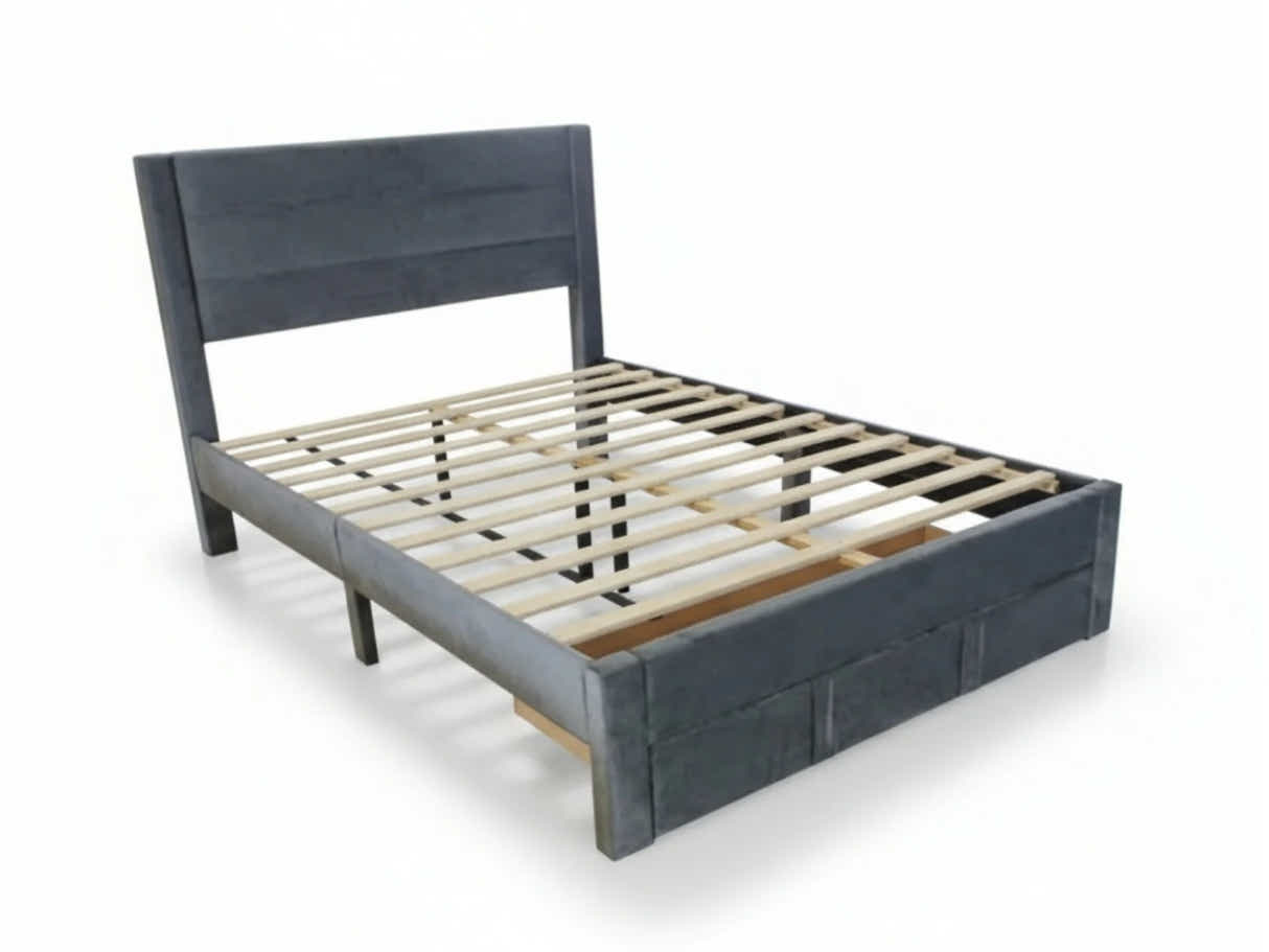 Heloise Bed Frame With Drawer - Double