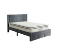 Heloise Bed Frame With Drawer & Boucle22 Mattress - Double
