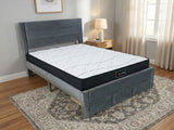 Heloise Bed Frame With Drawer & Xclusive X20 Mattress - Double