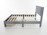 Heloise Bed Frame With Drawer - Queen