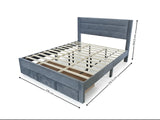 DS Heloise Bed Frame With Drawer - King