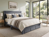 Heloise Bed Frame With Drawer - King