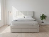 Hernan Bed Frame with Drawer - Double