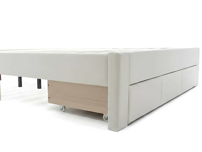 Hernan Bed Frame with Drawer - Double