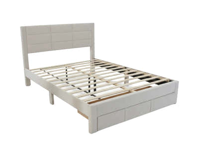 Hernan Bed Frame with Drawer - Queen