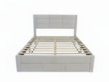 Hernan Bed Frame with Drawer - Queen