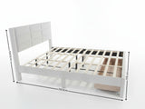Hernan Bed Frame with Drawer - King