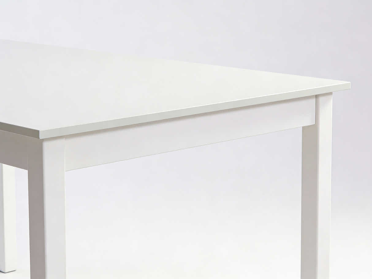 Ajax 5-Piece Dining Set - White