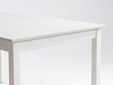 Ajax 5-Piece Dining Set - White