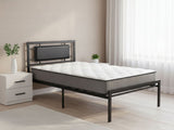 Dakota Metal Bed Frame & FIRM23 Mattress - Single (Combo)