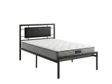 Dakota Metal Bed Frame & FIRM23 Mattress - Single