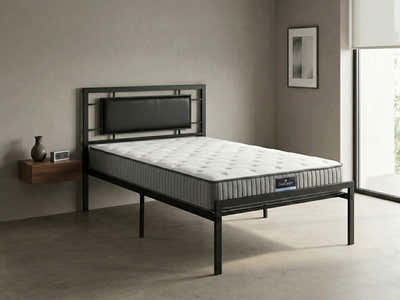 Dakota Metal Bed Frame & FIRM23 Mattress - Single