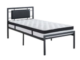 Dakota Metal Bed Frame & Euro Top Mattress G31 - Single