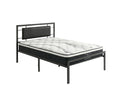Dakota Metal Bed Frame & J32 Mattress - King Single