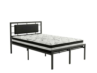 Dakota Metal Bed Frame & L30 Mattress - King Single