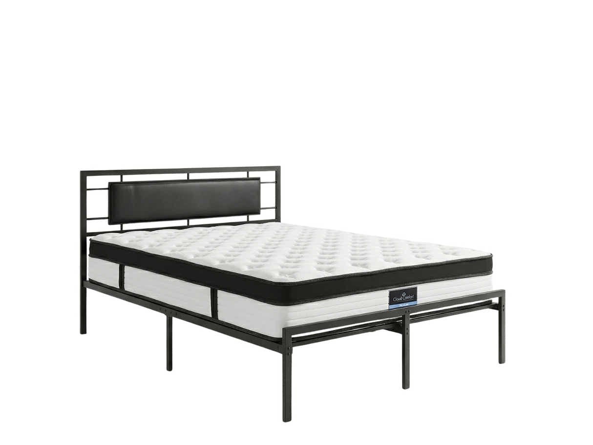 Dakota Metal Bed Frame & G31 Mattress - Double