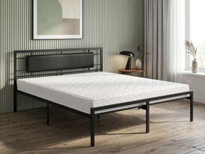 Dakota Metal Bed Frame & Bon15 Mattress - Double