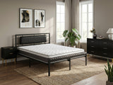 Stylish Guest Room Combo - Bed, Mattress, Bedside & Cabinet