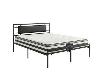 Dakota Metal Bed Frame & Bon21 Mattress - Double