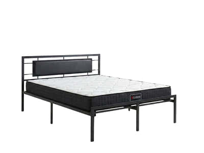 Dakota Metal Bed Frame & Xclusive X20 Mattress - Double