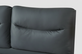 Greta PU Bed Frame Dark Grey - Queen