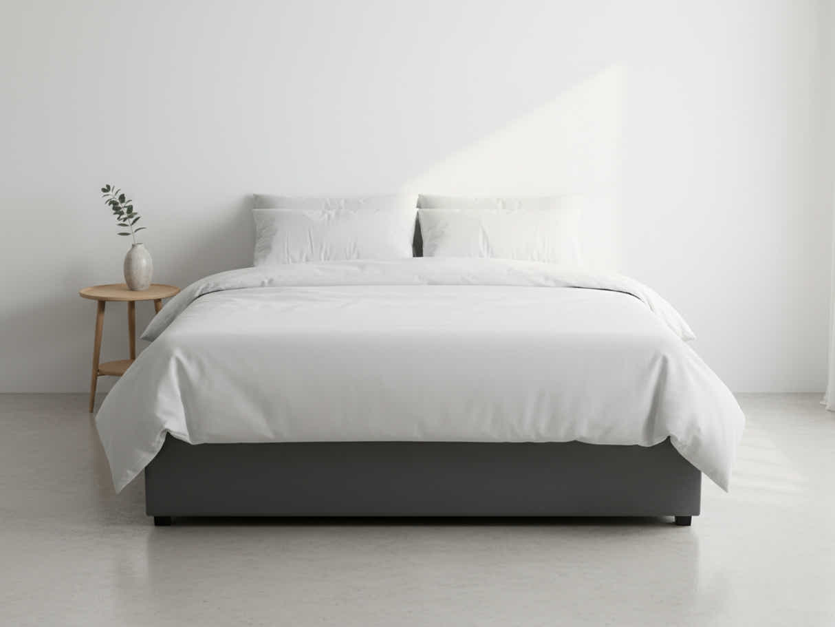Keetsa Velvet Bed Frame Dark Grey - Queen