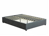 Keetsa Velvet Bed Frame Dark Grey - Queen