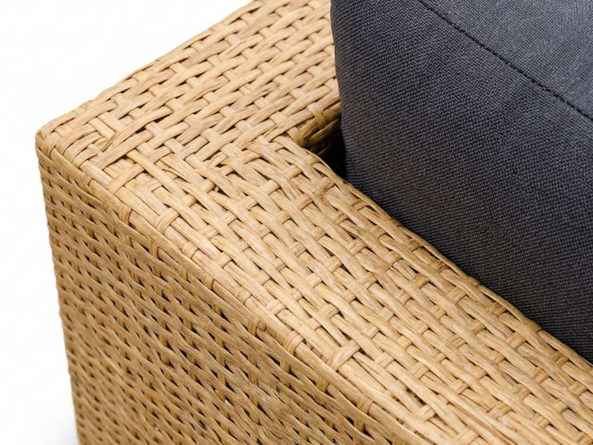 Rimini 4-Piece Lounge Set - Sand + Grey