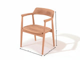 Jepa Teak wood Dining Chair