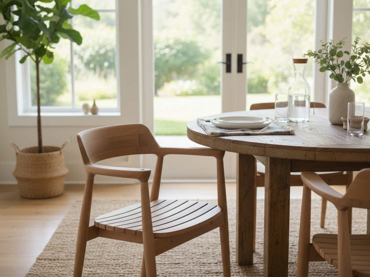 Jepa Teak wood Dining Chair