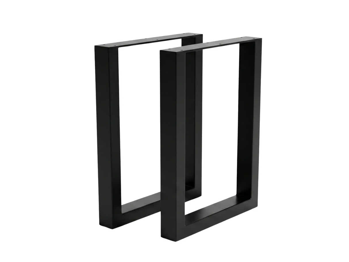 DS Box Shape Metal Table Legs Large - Set of 2
