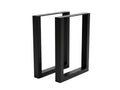 DS Box Shape Metal Table Legs Large - Set of 2