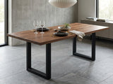 Box Shape Metal Table Legs Large - Set of 2