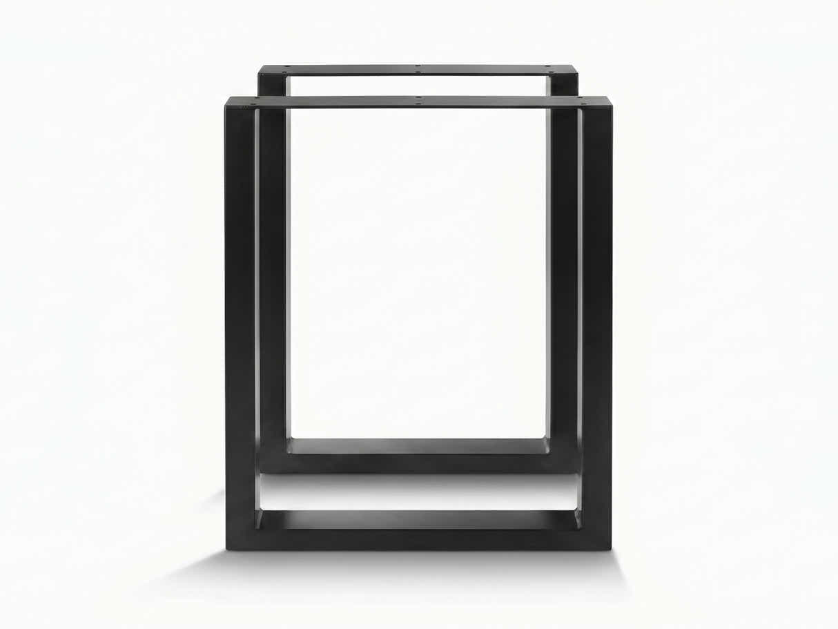 Box Shape Metal Table Legs Large - Set of 2