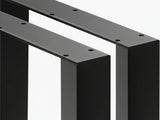 Box Shape Metal Table Legs Large - Set of 2